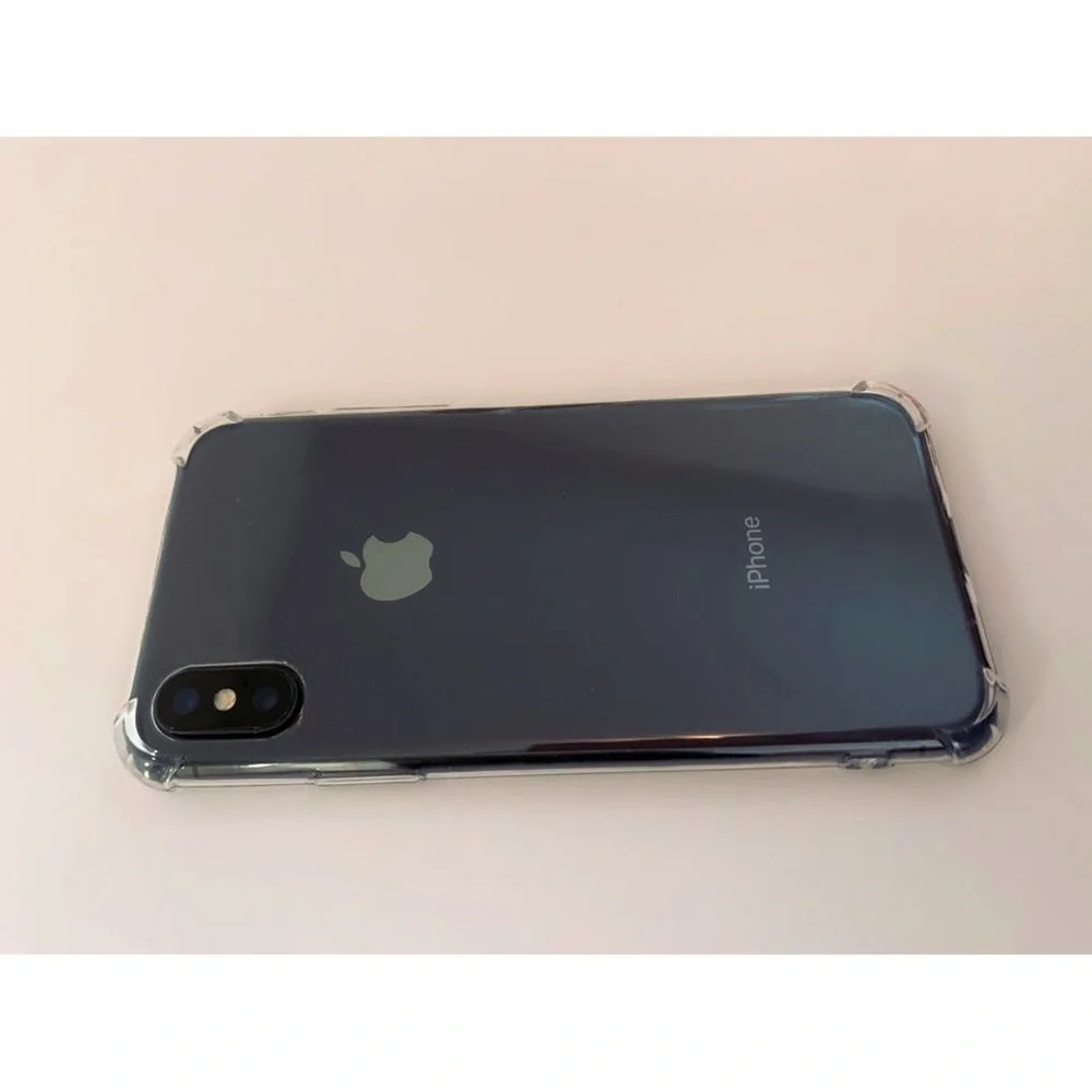 IPHONE X Silicone Clear Cases